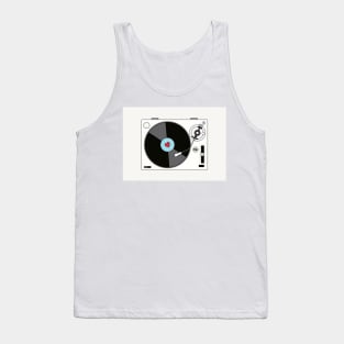 Retro Record Player Tank Top